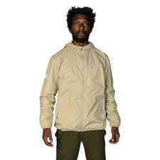 Metallic Long Waist Rain coat Hooded