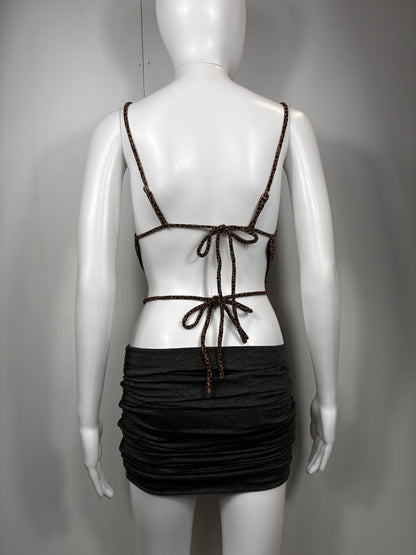 Twist Front Crop Top