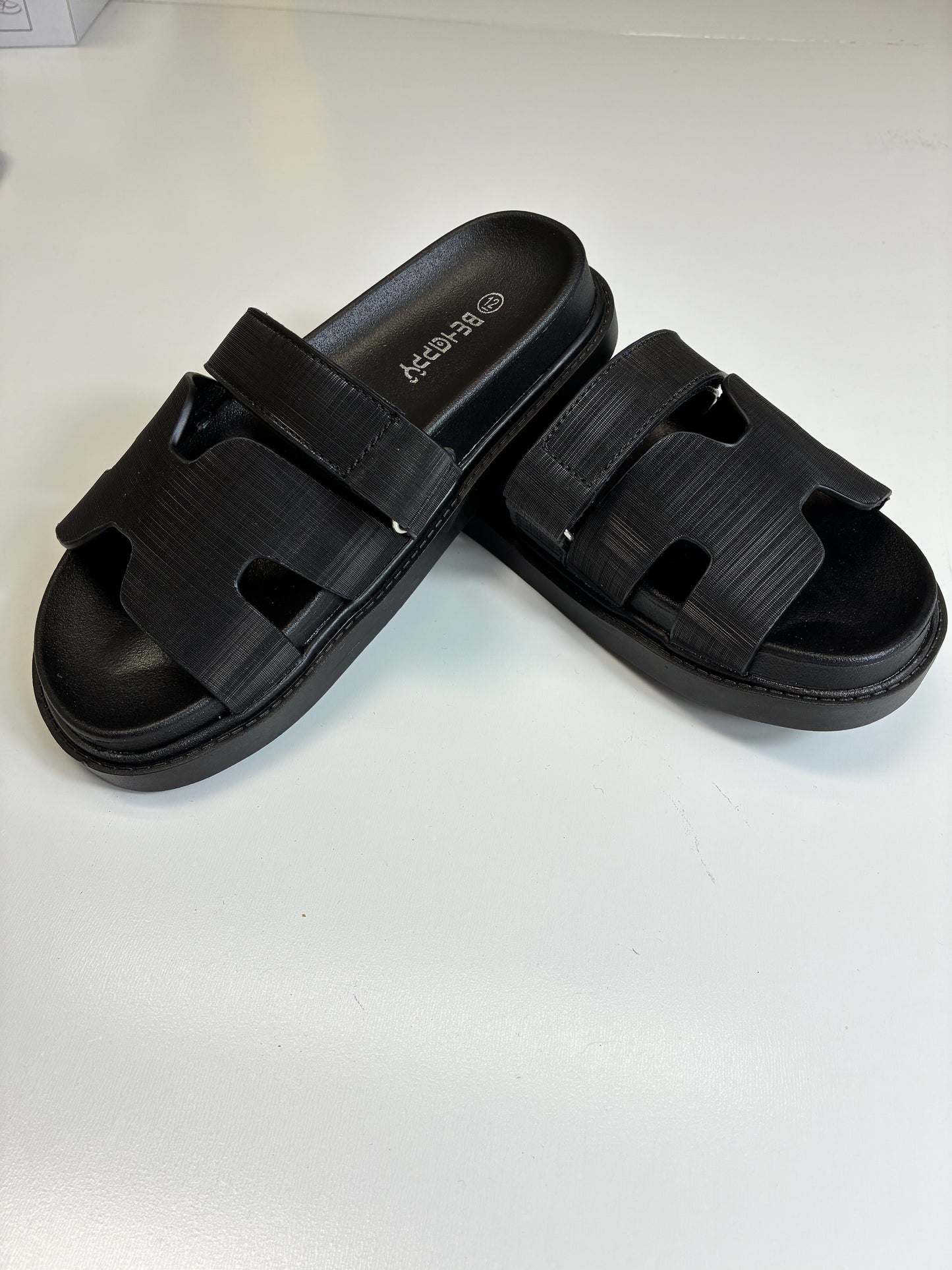 Pink Cutout Slide Sandals FAX-25KIDS