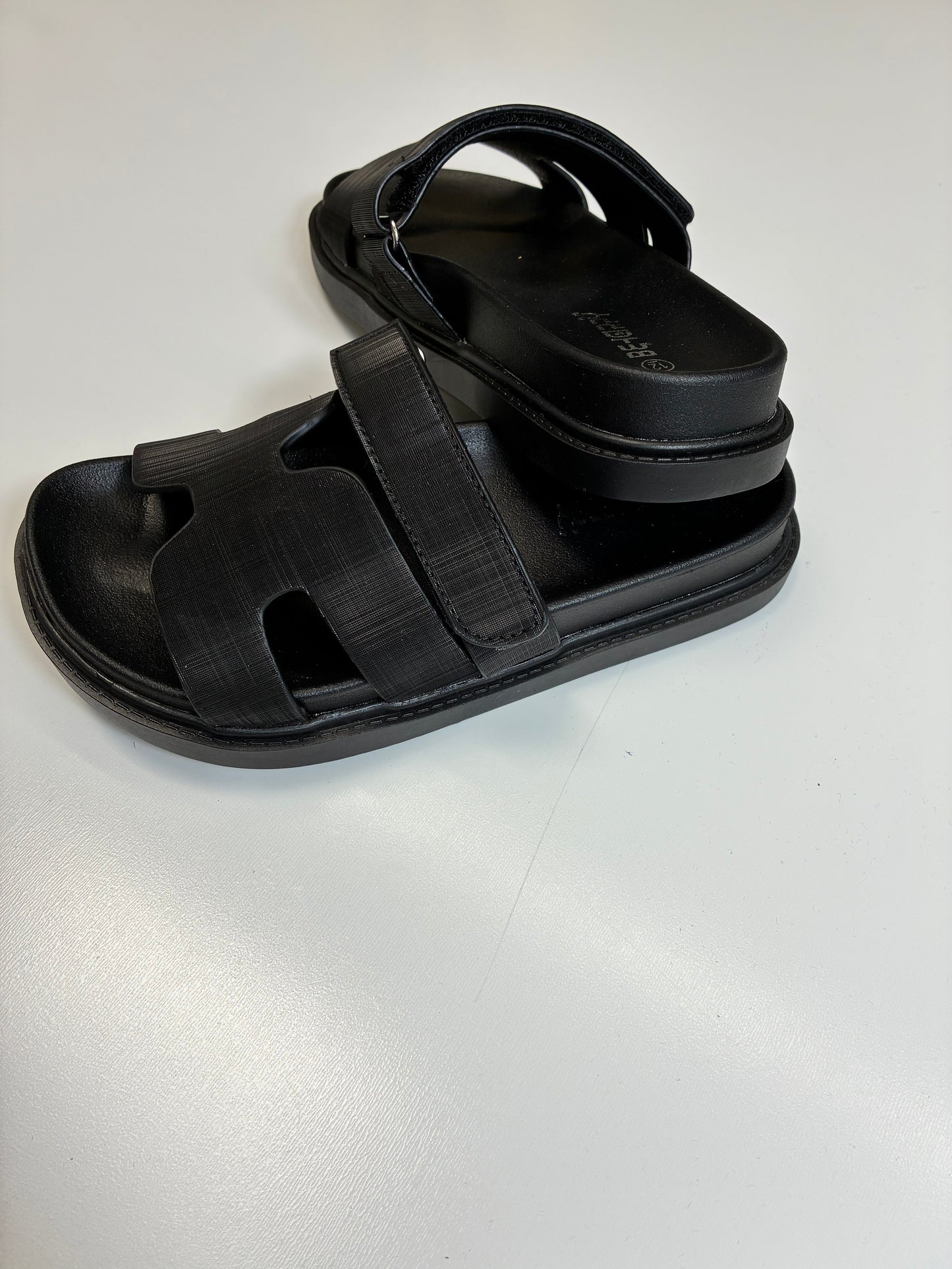 Pink Cutout Slide Sandals FAX-25KIDS