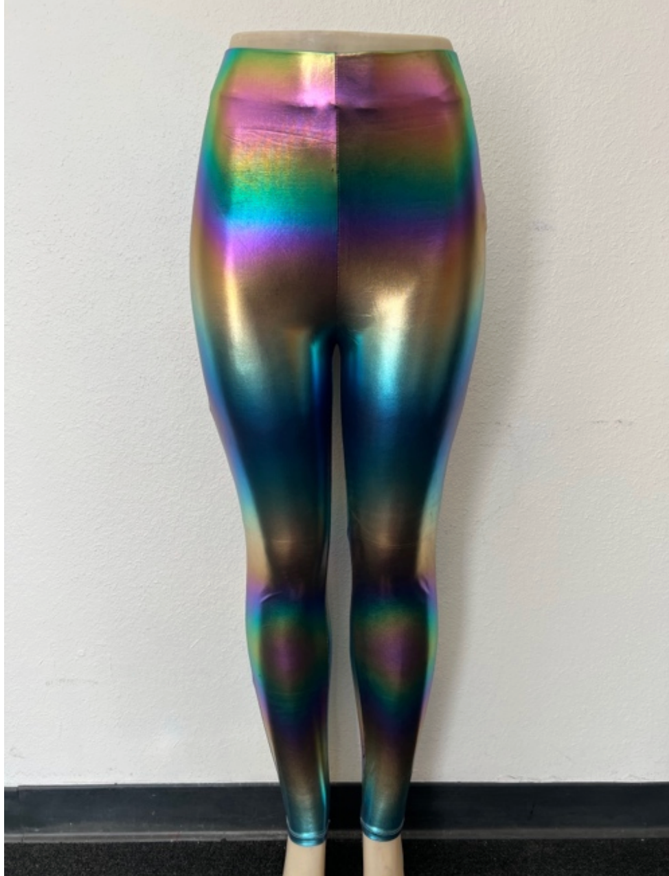 Rainbow metalic Legging's