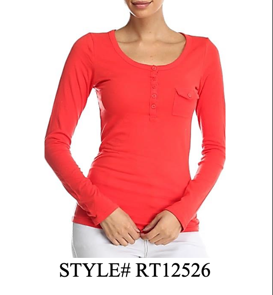 Womens Minimalist Long sleeve