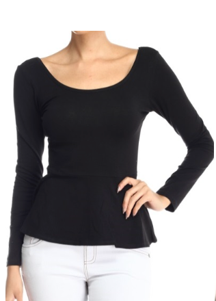 Women's Minimalist Long Sleeve