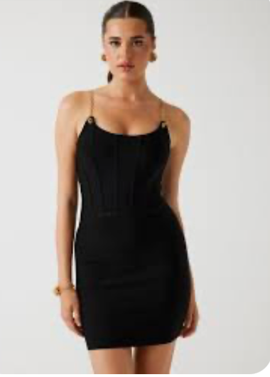 Satin Corset Mini Dress