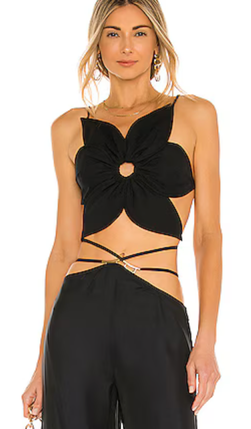 Twist Front Crop Top