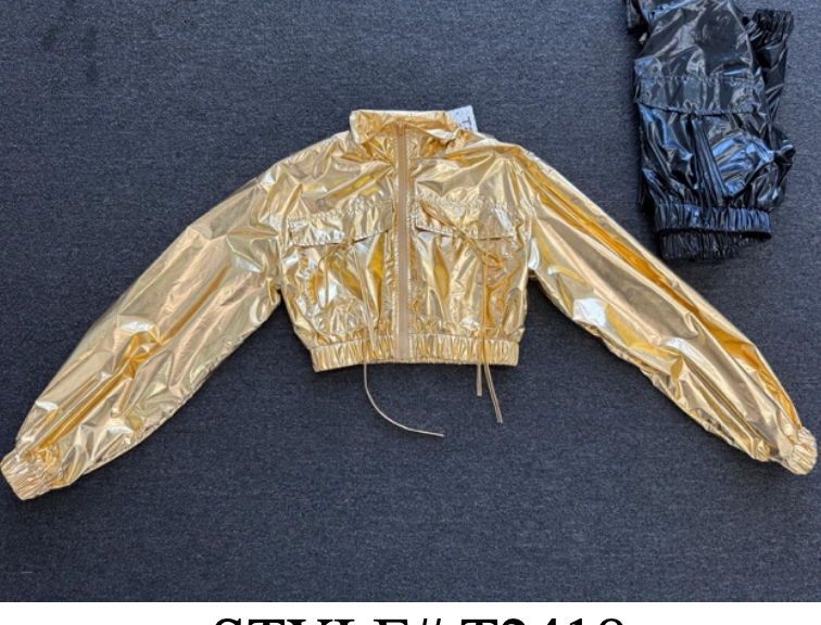 Metallic Rain Jacket