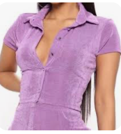 Button-Down Polo Dress