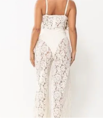 Belted Strapless Jumper One-Piece