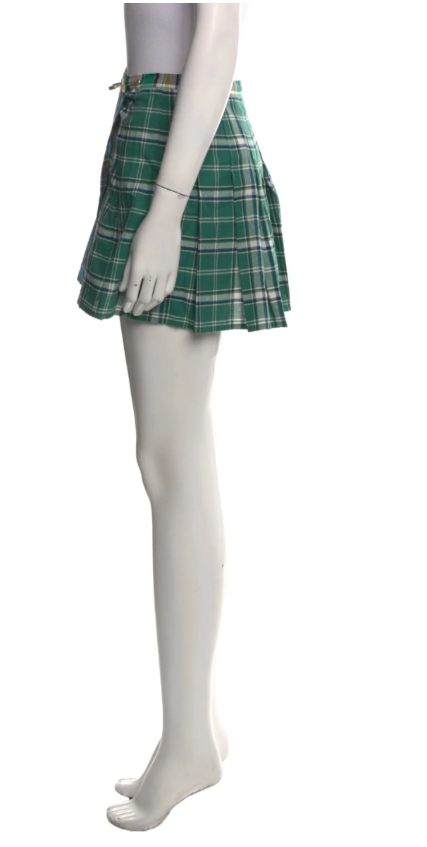 Plaid Checkered Skirt