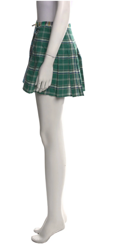Plaid Checkered Skirt