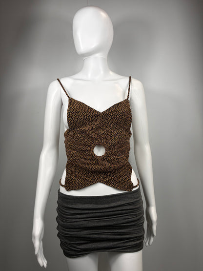 Twist Front Crop Top