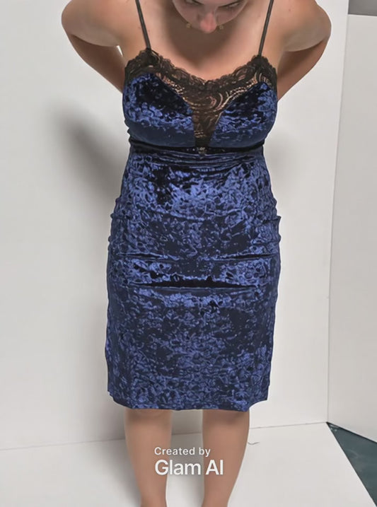 Velvet Lace Dress